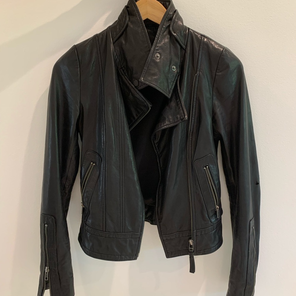 Mackage leather jacket